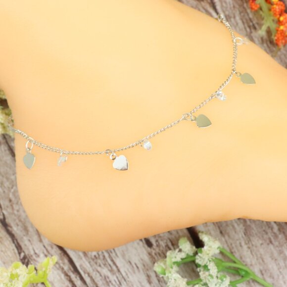Dainty Anklet for Women – Elegant Everyday Jewelry & Perfect Gift | MLCRC1277 - Picture 1 of 10